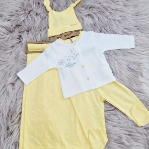 Fly Dandelions Battaniye Tüllü 4 Lü Bebek Takımı